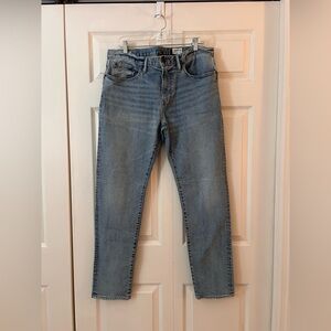 Todd Snyder Light Blue Slim 5-pocket Stretch Jeans